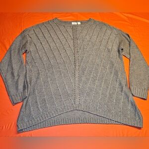 Cato Acrylic Sweater 18/20 Like New Grayish Multi Colored
